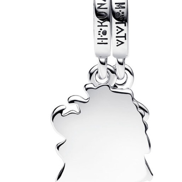 PANDORA Disney The Lion King Timon & Pumbaa Splittable Dangle Charm w/box - Picture 2 of 5